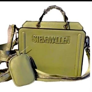 Steve Madden Sage Bevelyn Crossbody Purse W Pouch BRAND NEW, with tags